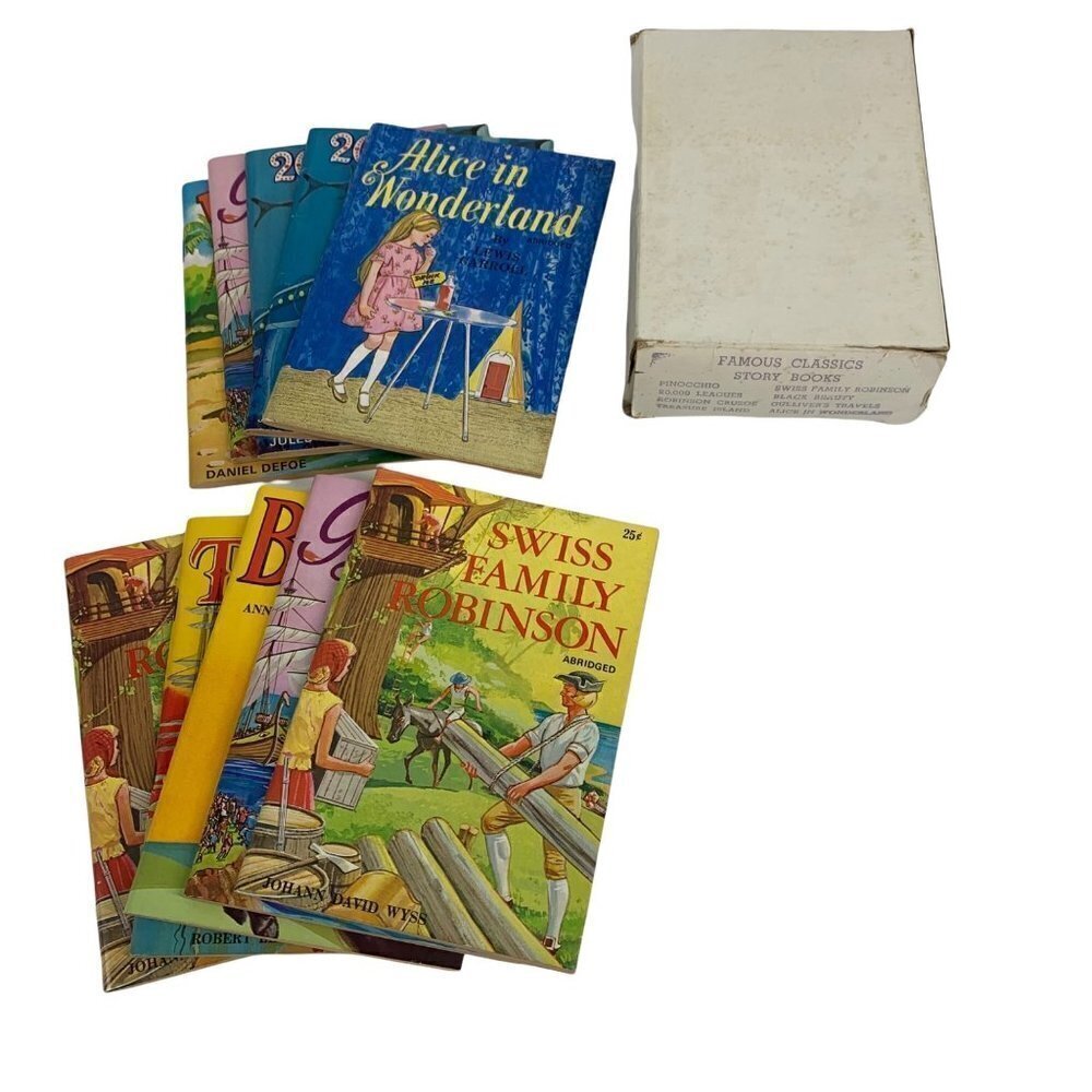 * Family  Classics Story Books Vintage Book Set